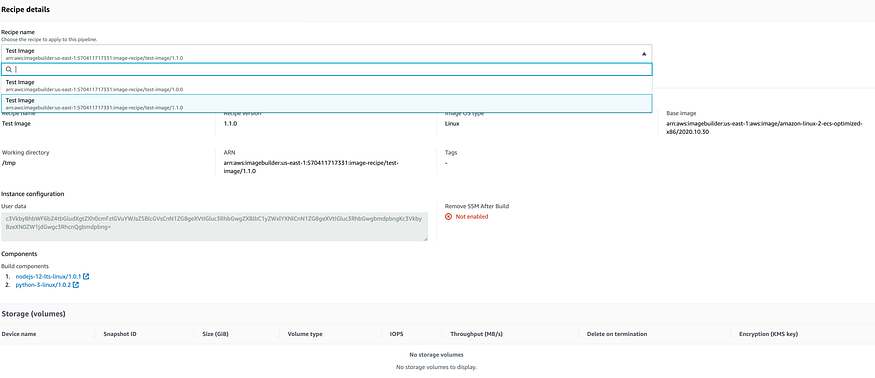 Update pipeline to use new recipe version